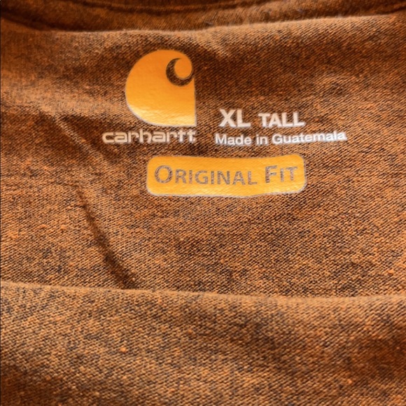 Mens Long Sleeve Carhartt shirt Tall XL - Picture 2 of 2